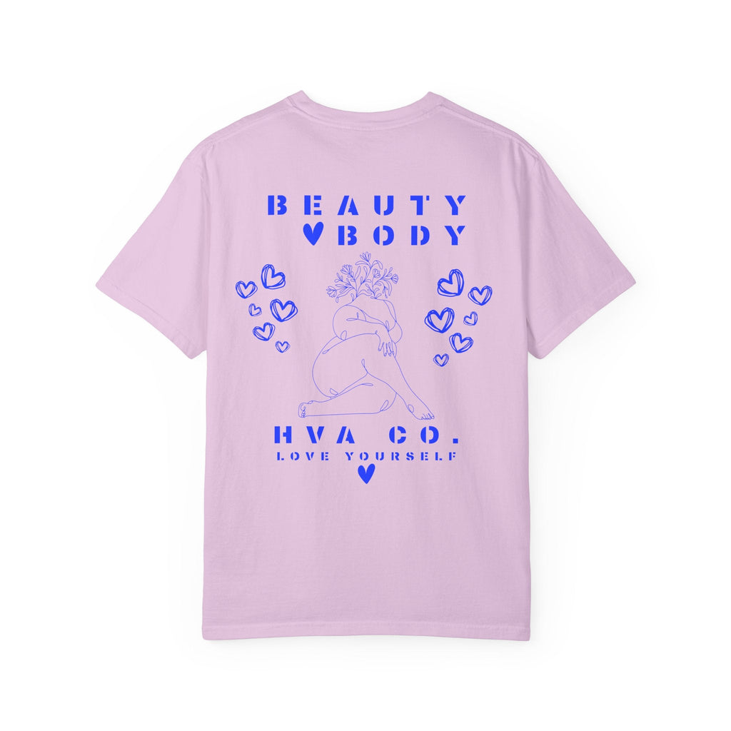 Printify T-Shirt Orchidée / S T-shirt coton BEAUTY BODY