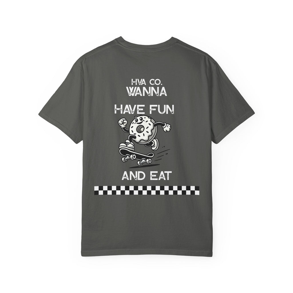 Printify T-Shirt Poivre / S T-shirt coton DONUTS