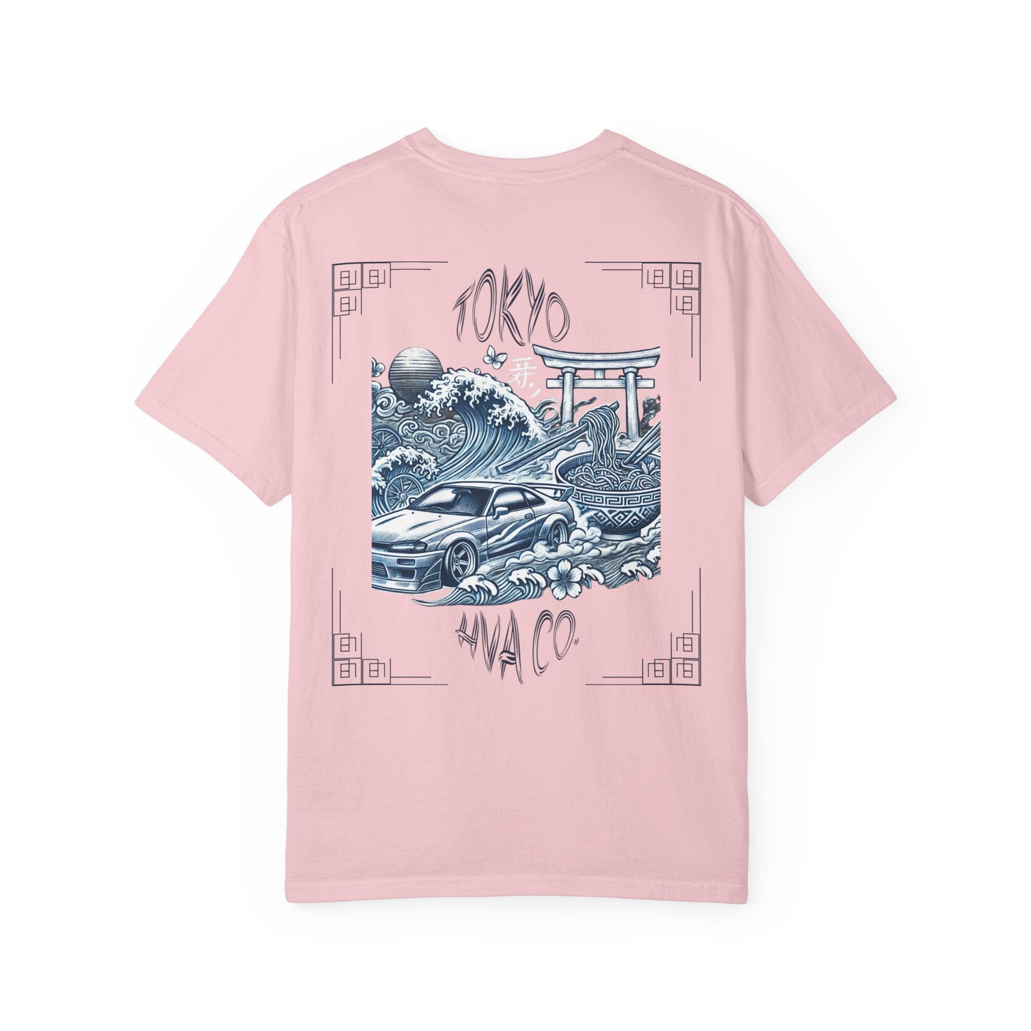Printify T-Shirt Rose / S T-shirt coton TOKYO