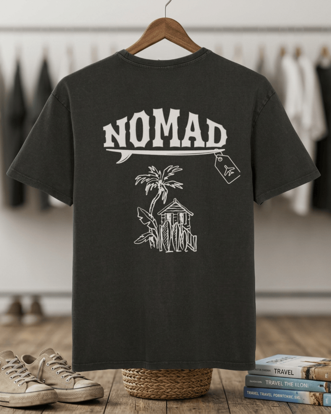 Printify T-Shirt T-shirt coton oversize NOMAD