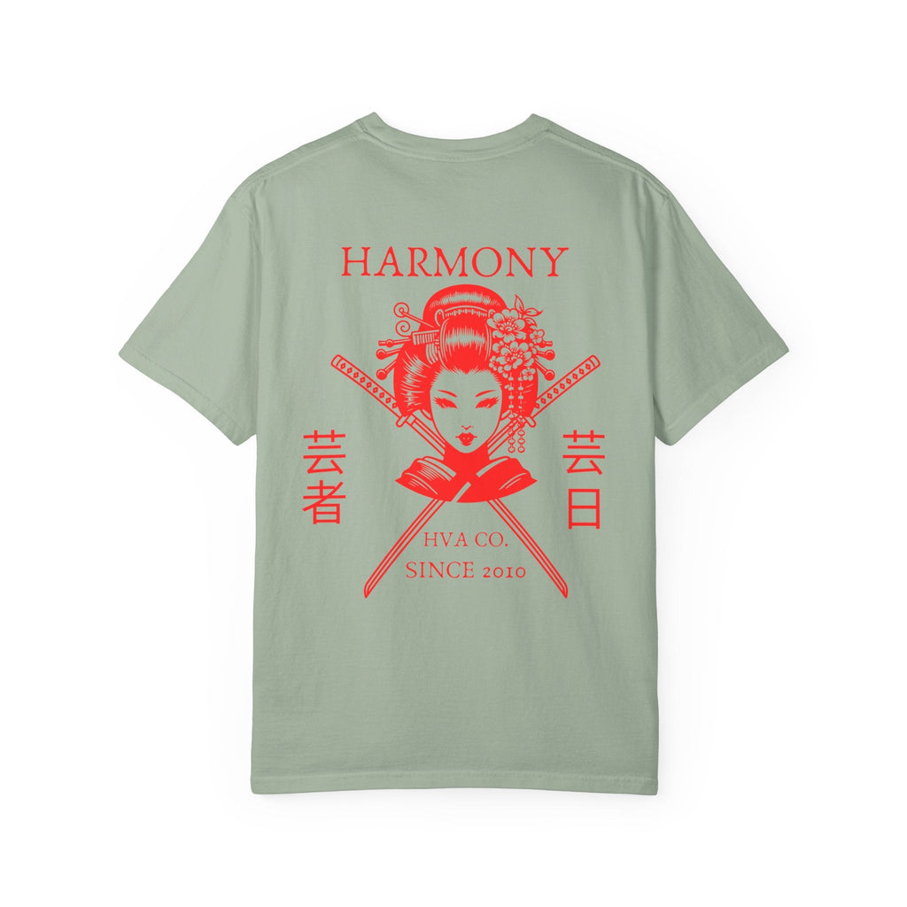 Printify T-Shirt Vert Pastel / S T-shirt coton GEISHA