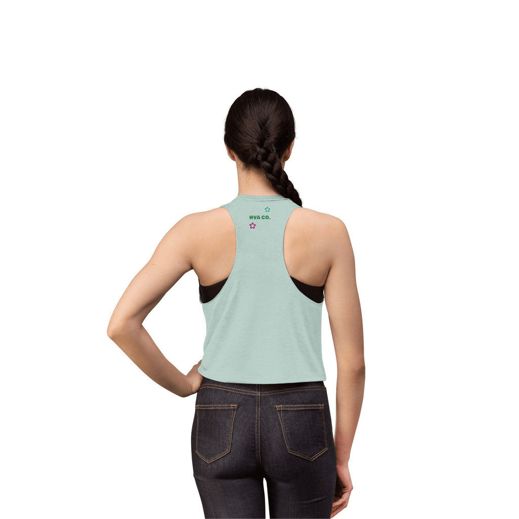 Printify Tank Top Crop top RAINBOW