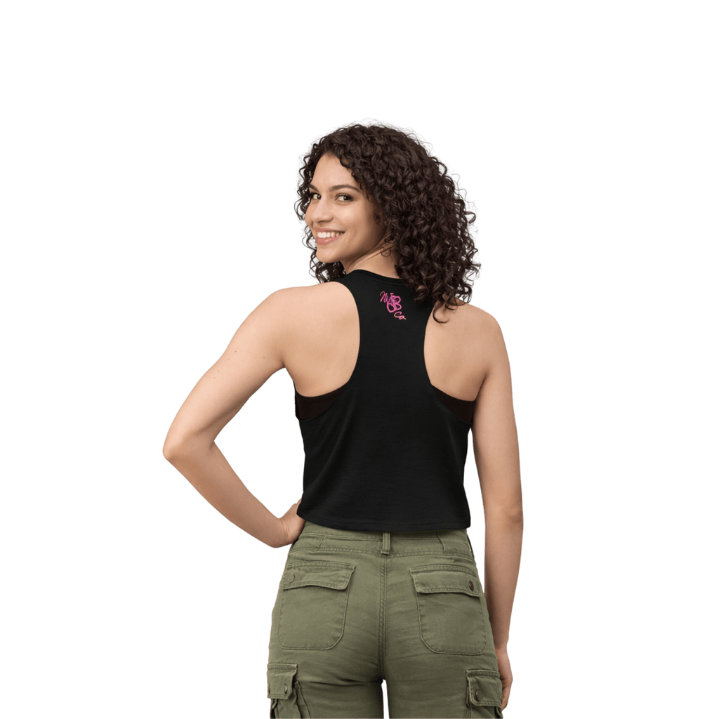 Printify Tank Top Crop top SILVER RING