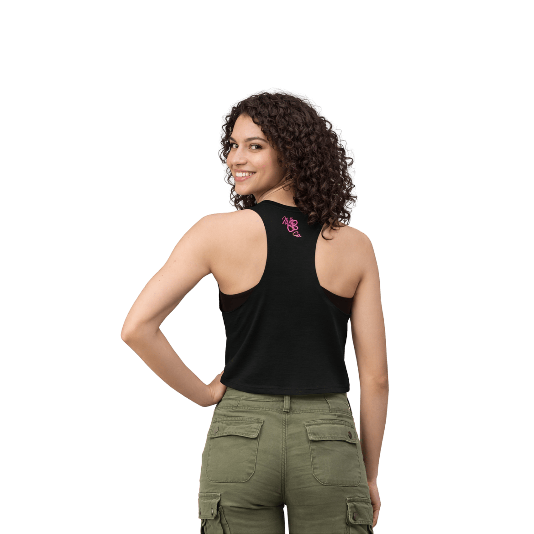 Printify Tank Top Crop top SILVER RING