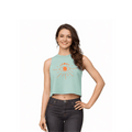 Printify Tank Top S / Bleu Jean Crop Top MYSTIC