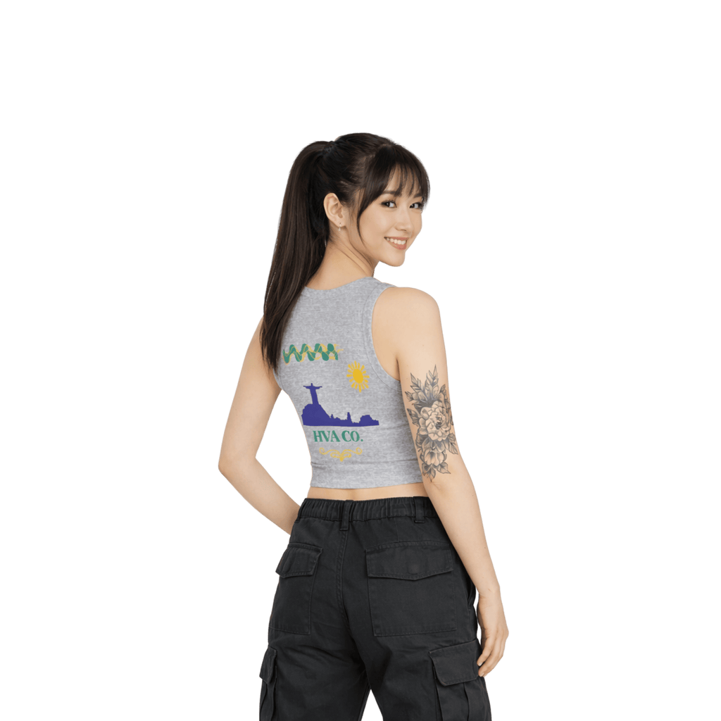 Printify Tank Top XS / Gris Débardeur coton RIO