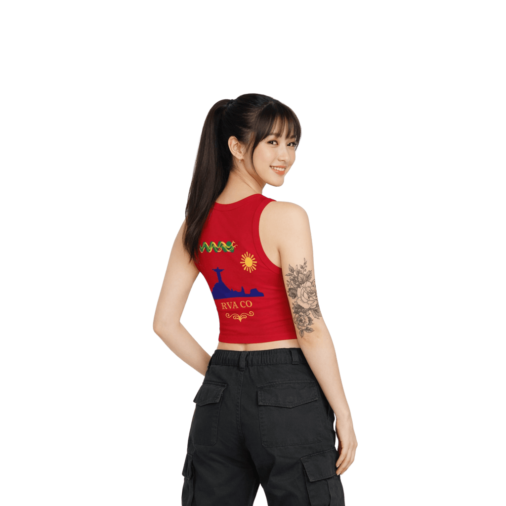 Printify Tank Top XS / Rouge Débardeur coton RIO